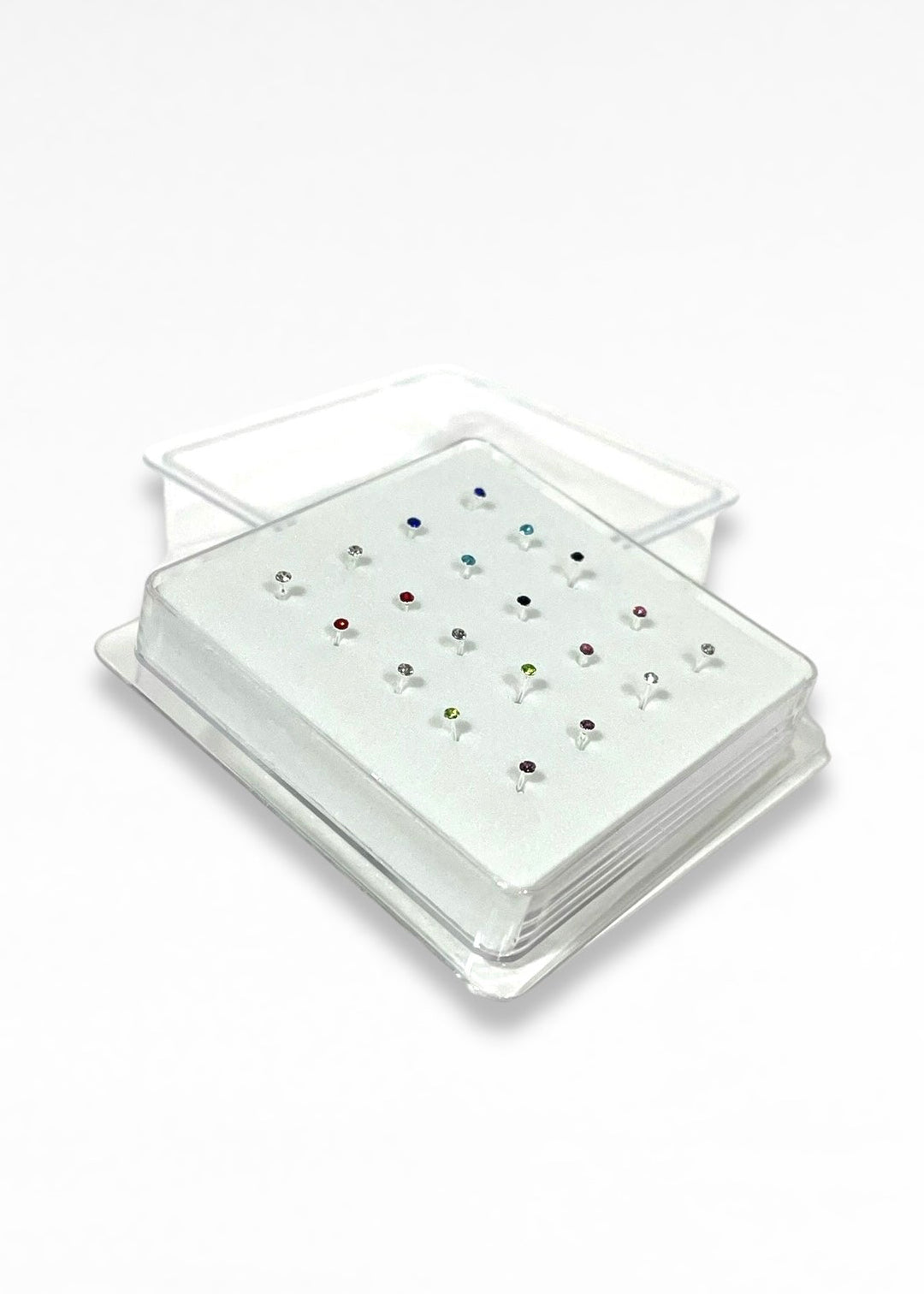 Plata 925_Puntos de colores pequeños