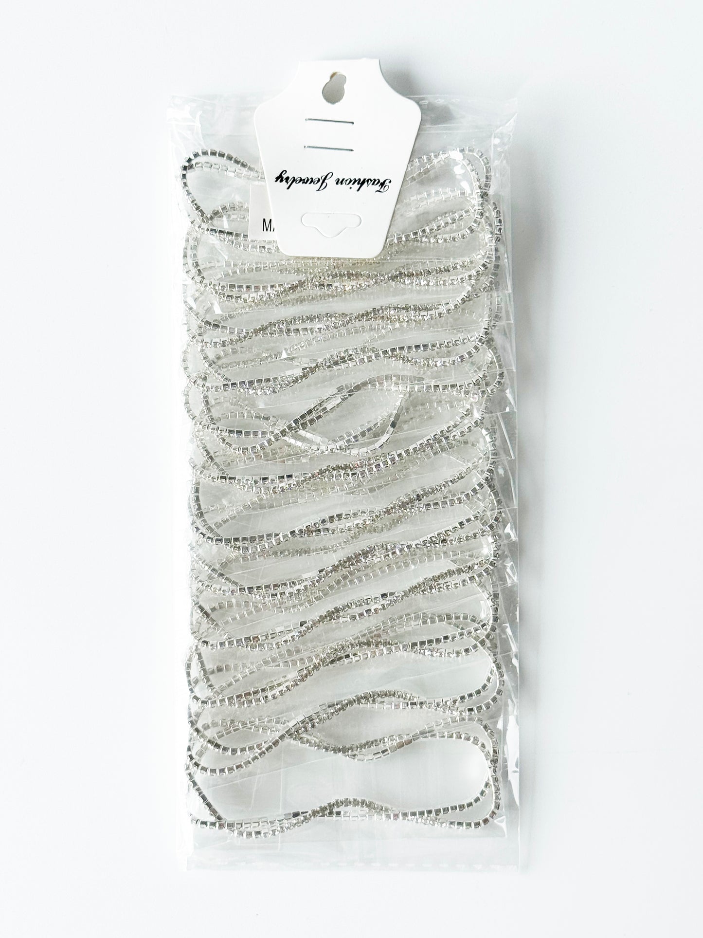 Strass Doble Espiral Elasticada