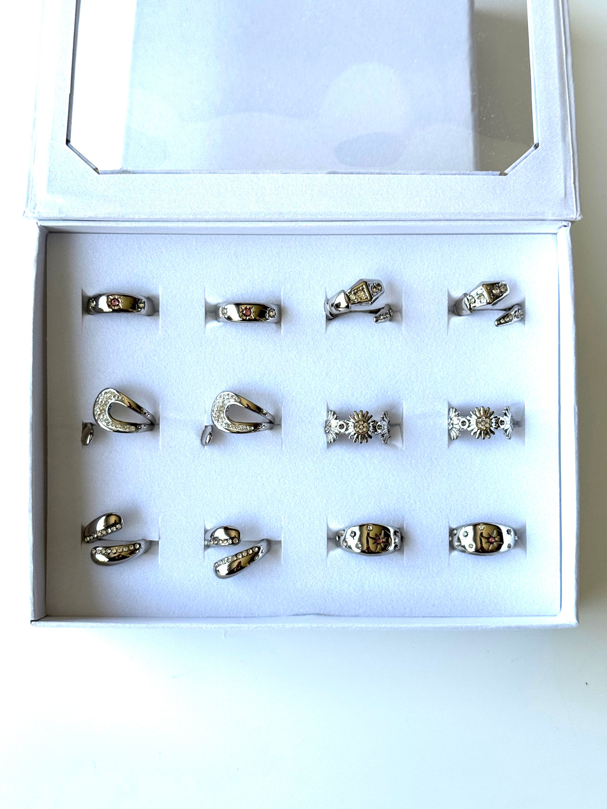 #59 ARGOLLA STRASS MULTIDISEÑO #Plateado