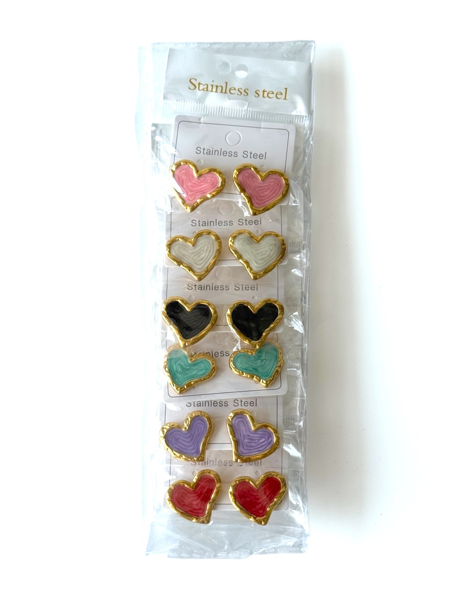 Aros de acero modelo #892 (6 unidades)