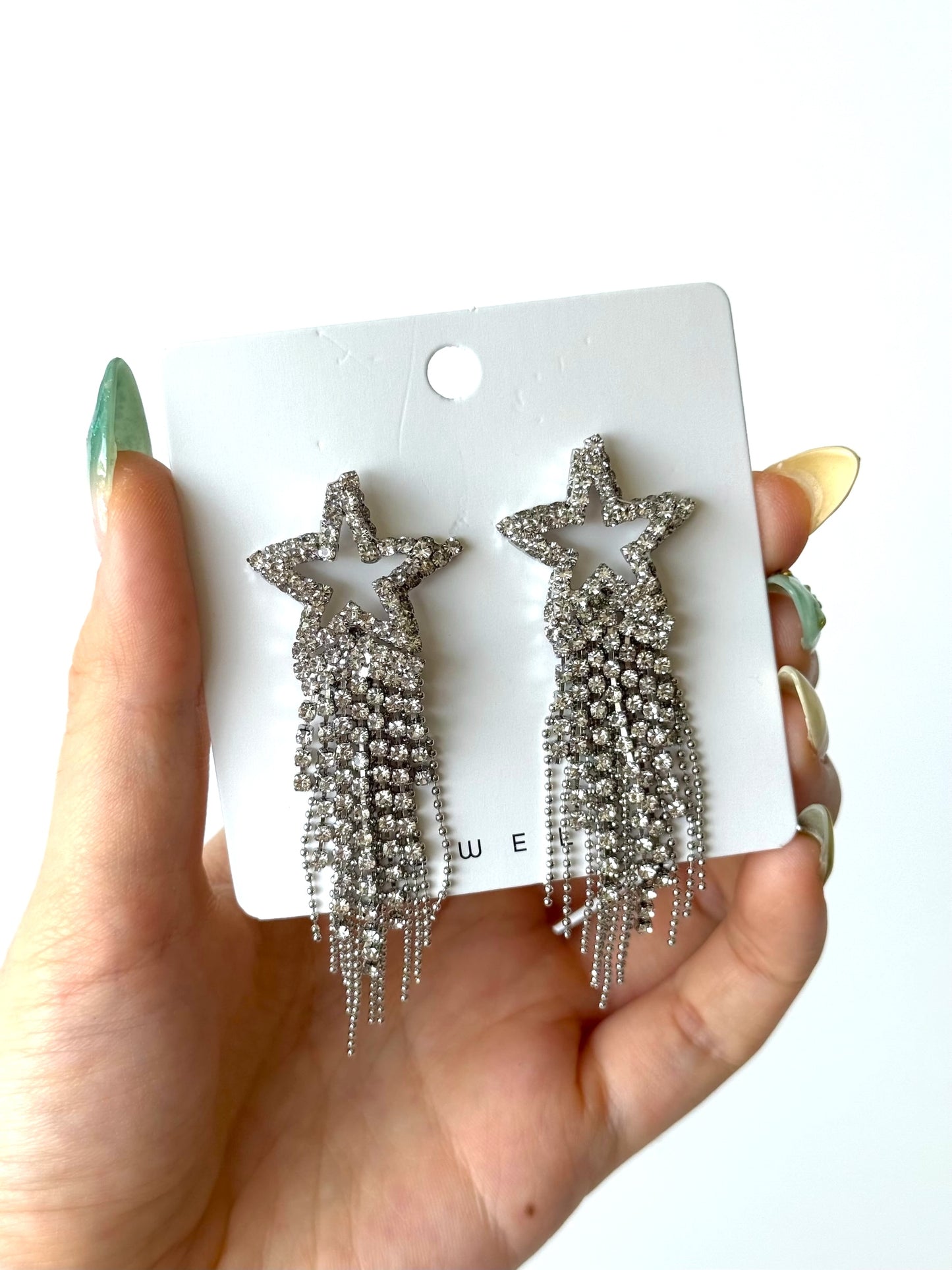 Aros de acero modelo #1017 plateado