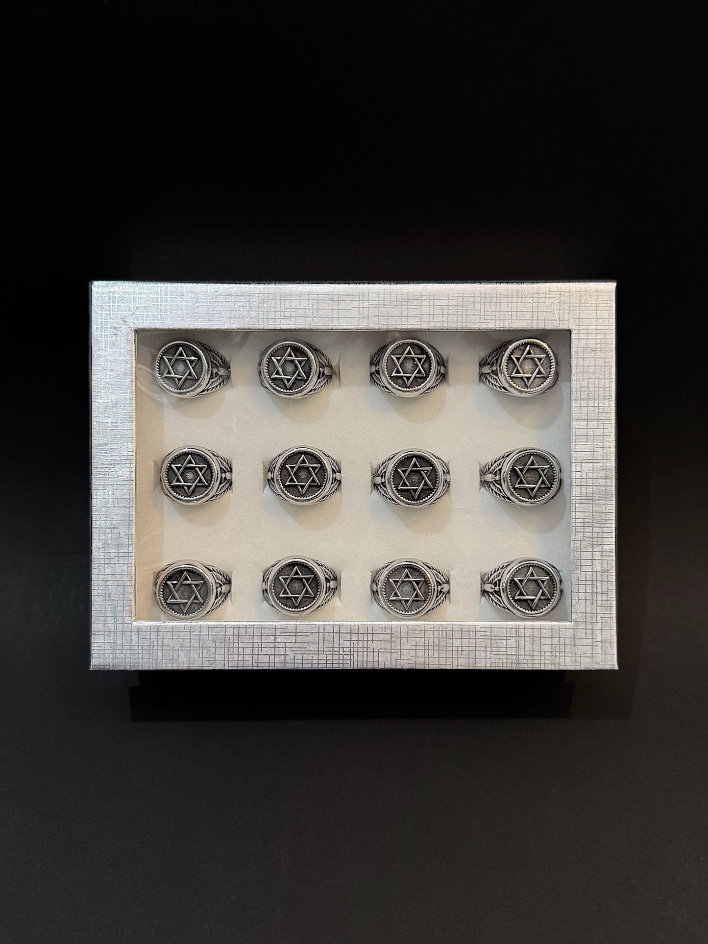 Anillo de hombre en acero vikingo #794