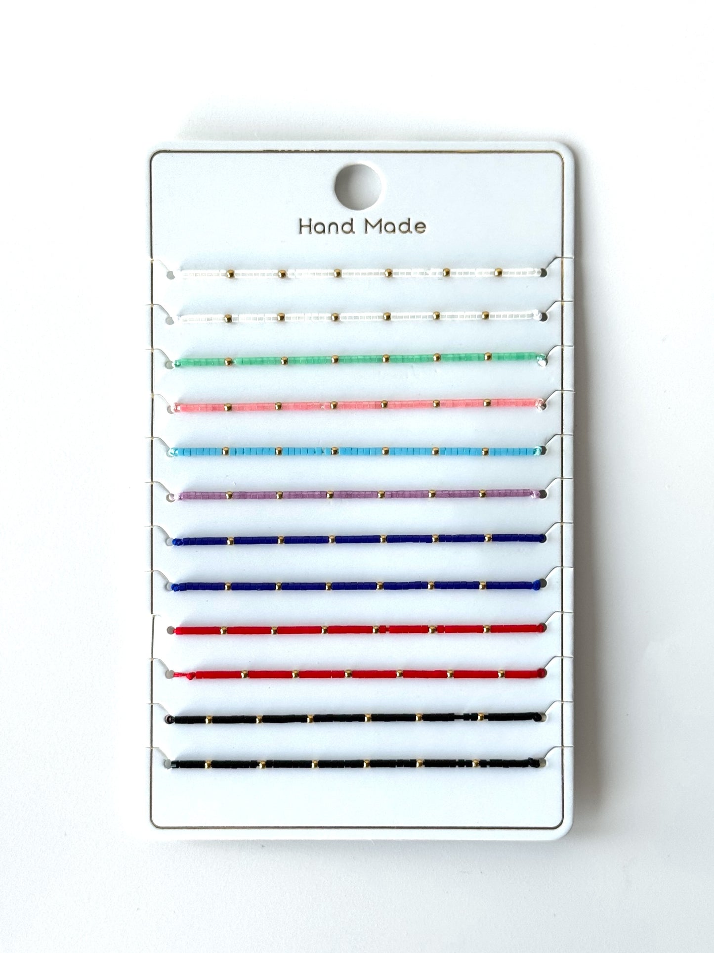 Pulsera multicolor acero #1033 dorado