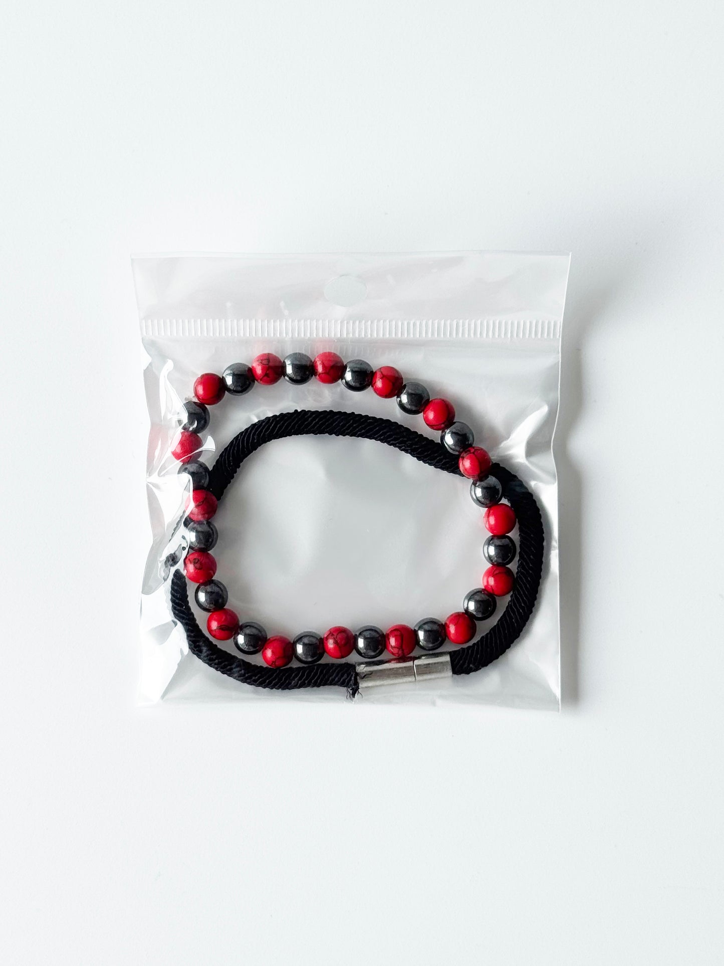 Pulsera roja para hombre #5