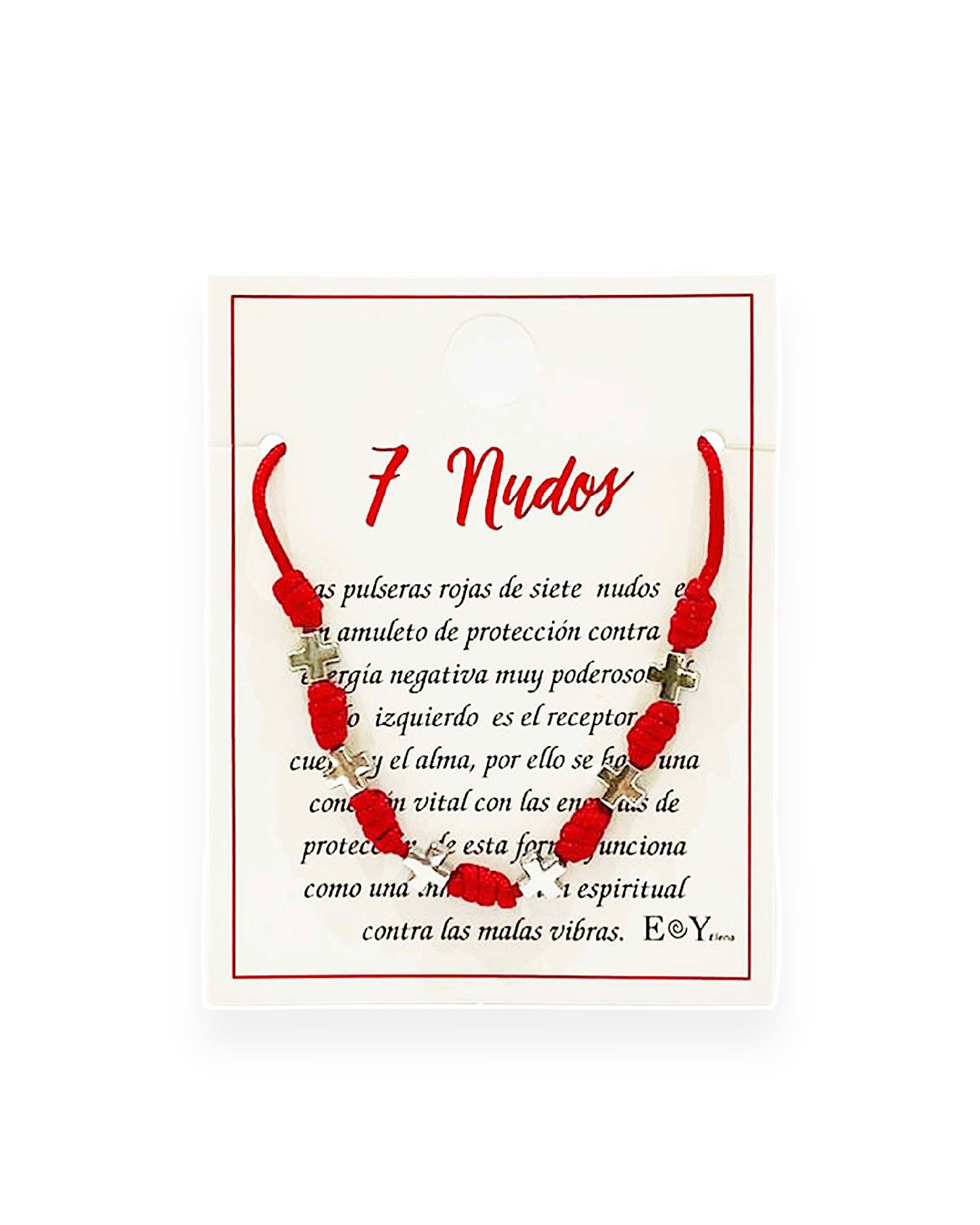 Pulsera de 7 nudos