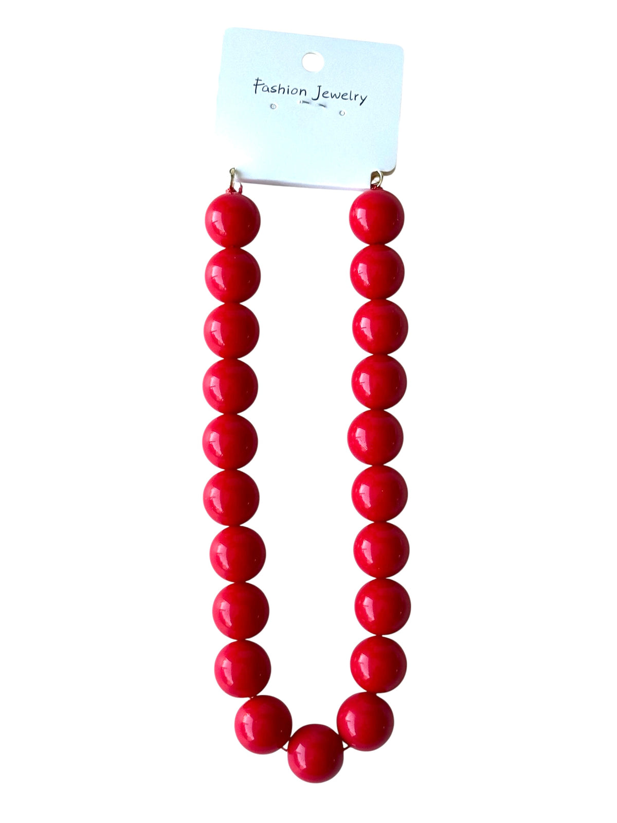 Collar Chicle 20mm #17 rojo