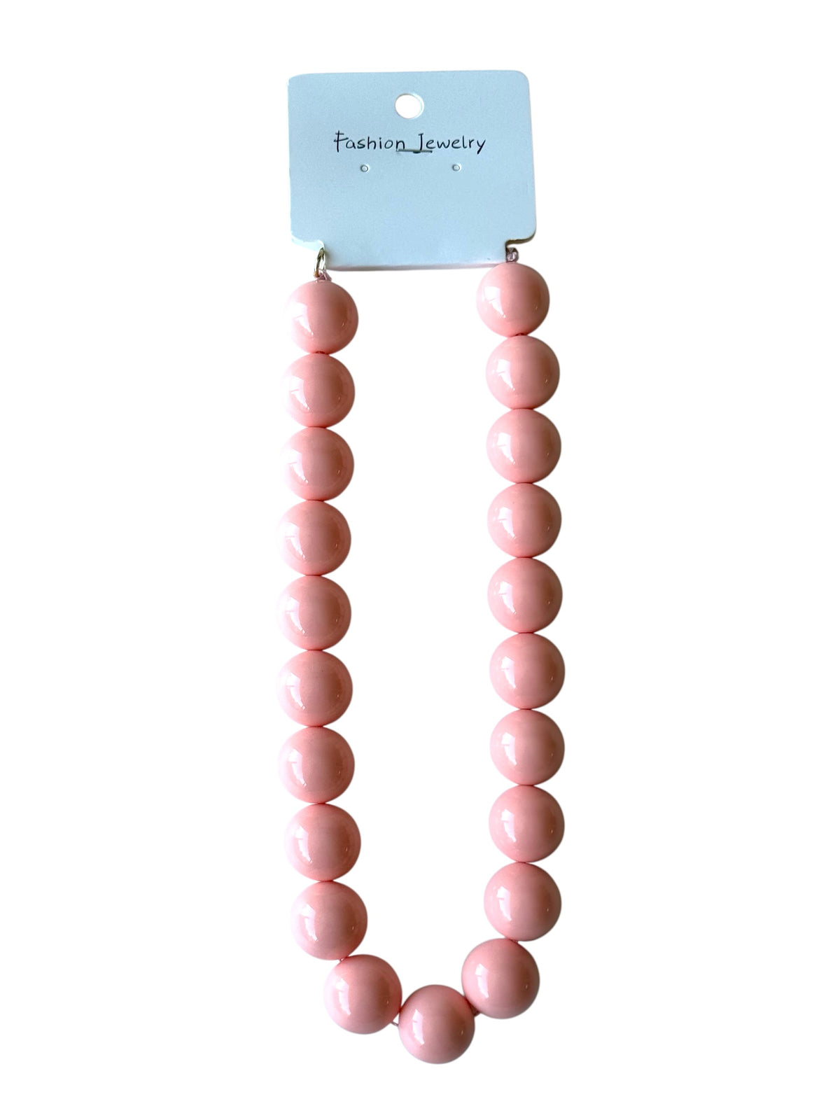 Collar Chicle 20mm #12 salmon pastel