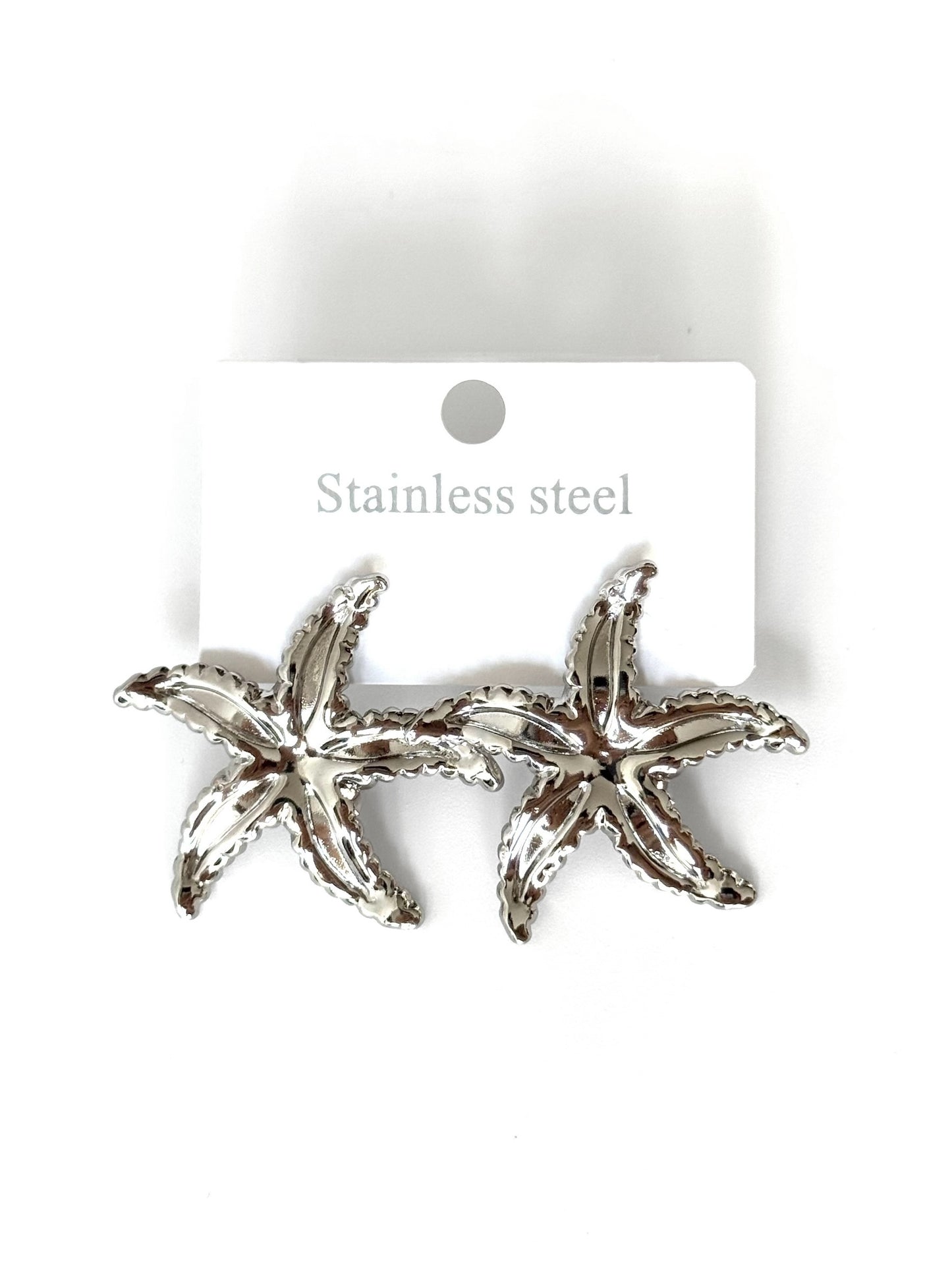 Aros de acero modelo #903 plateado