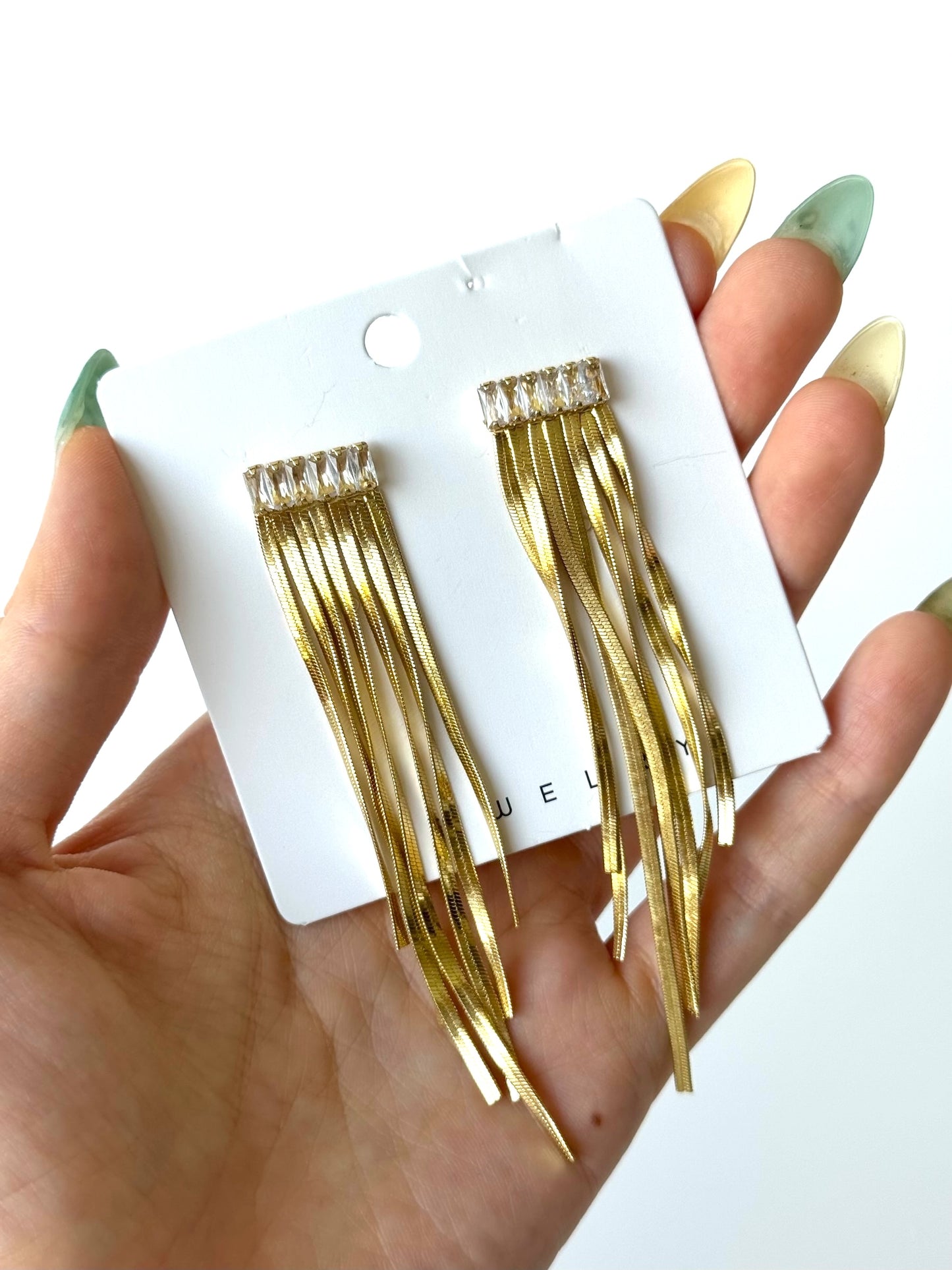 Aros de acero modelo #1015 dorado