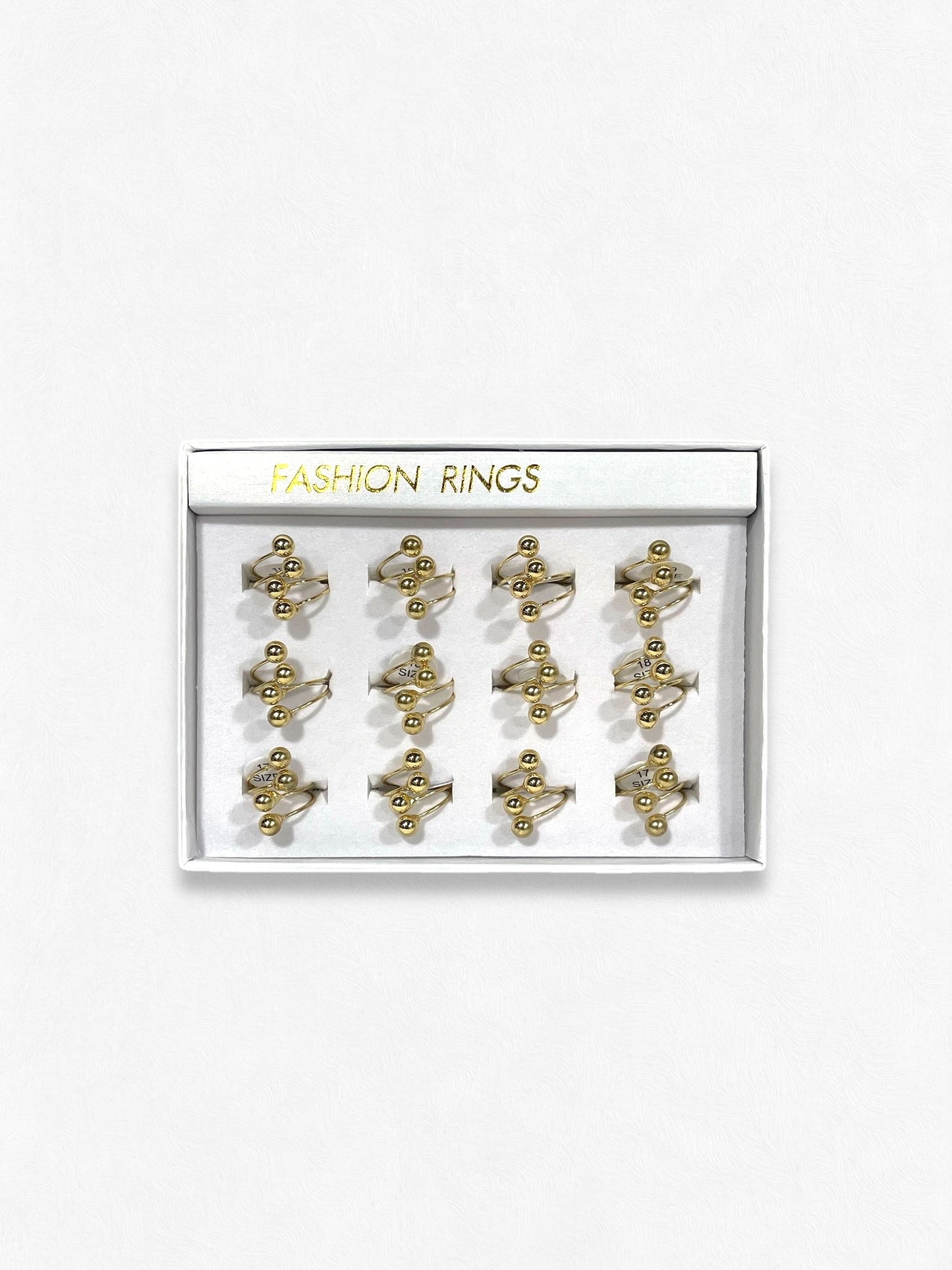 Anillo con bolitas (Docena)