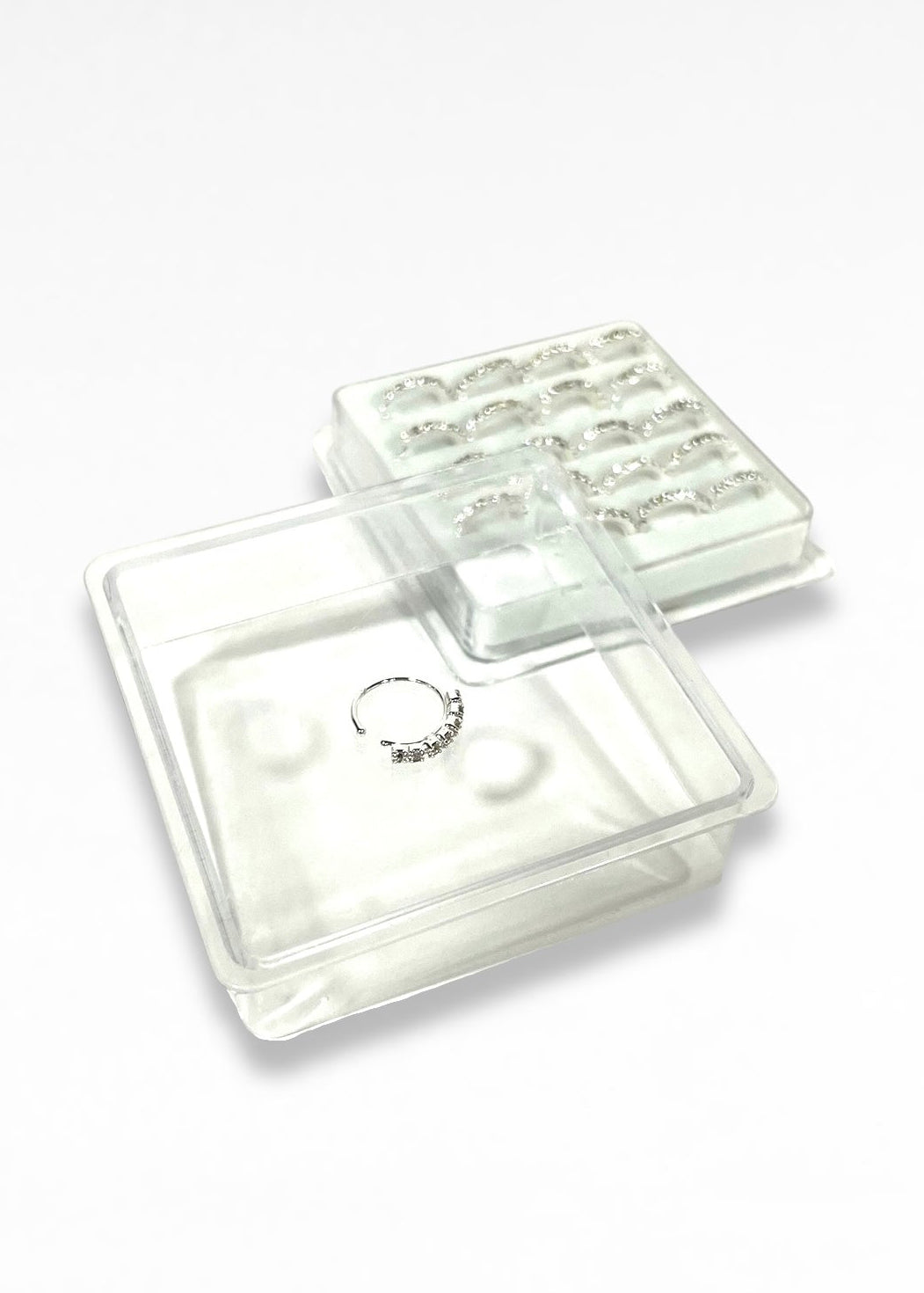 Plata 925_Argolla de nariz Strass