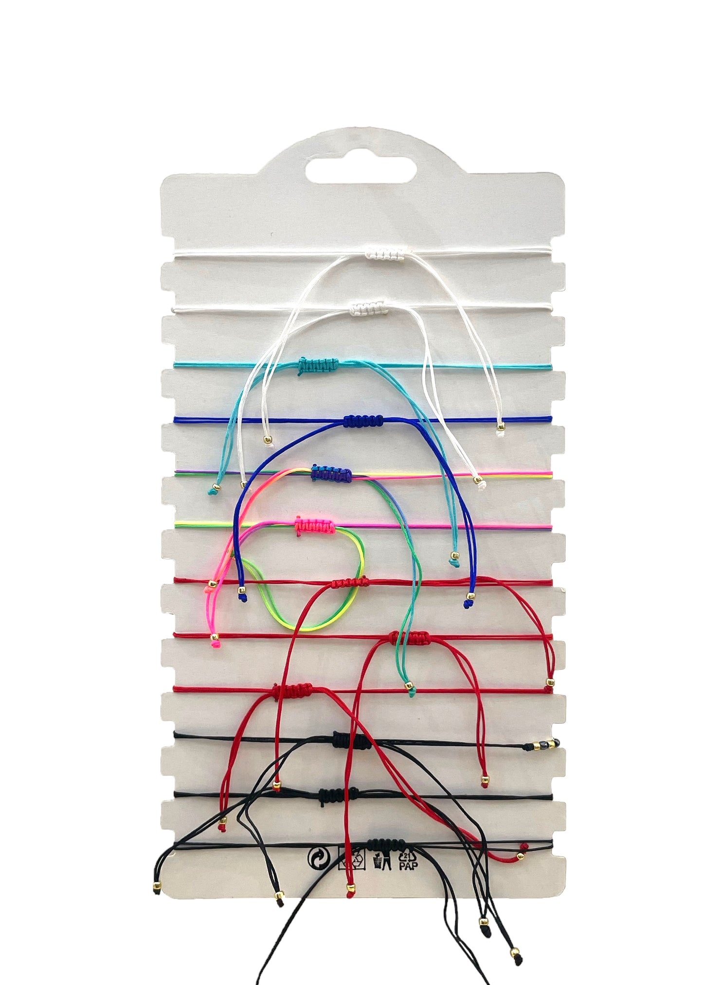 Mostacilla delgada multiucolor