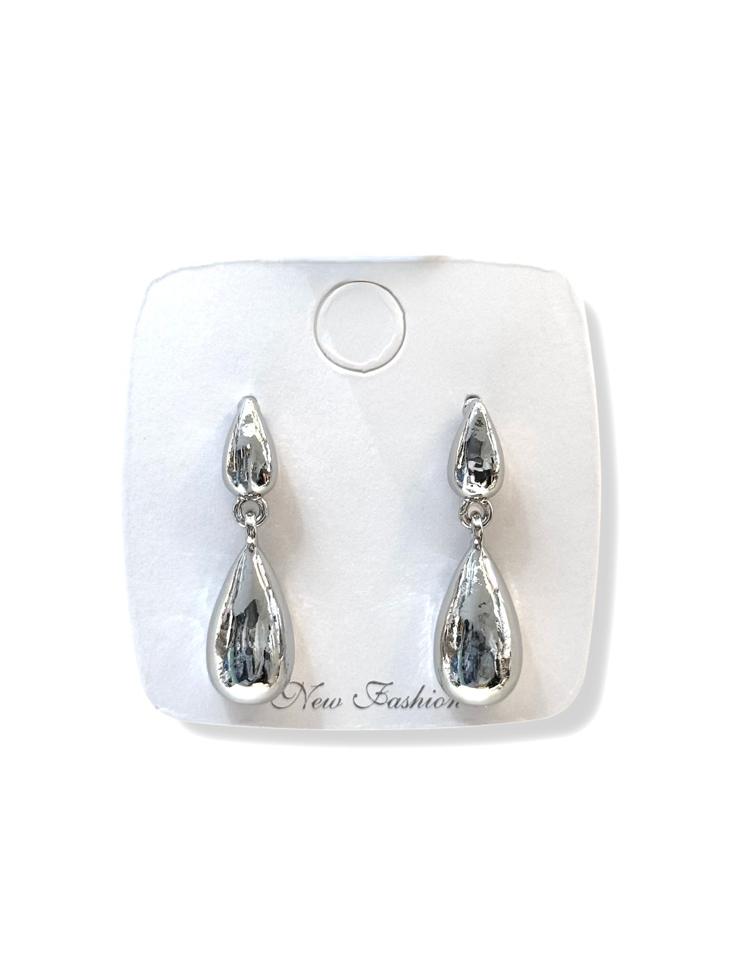 Aros de fantasía #639 plateado