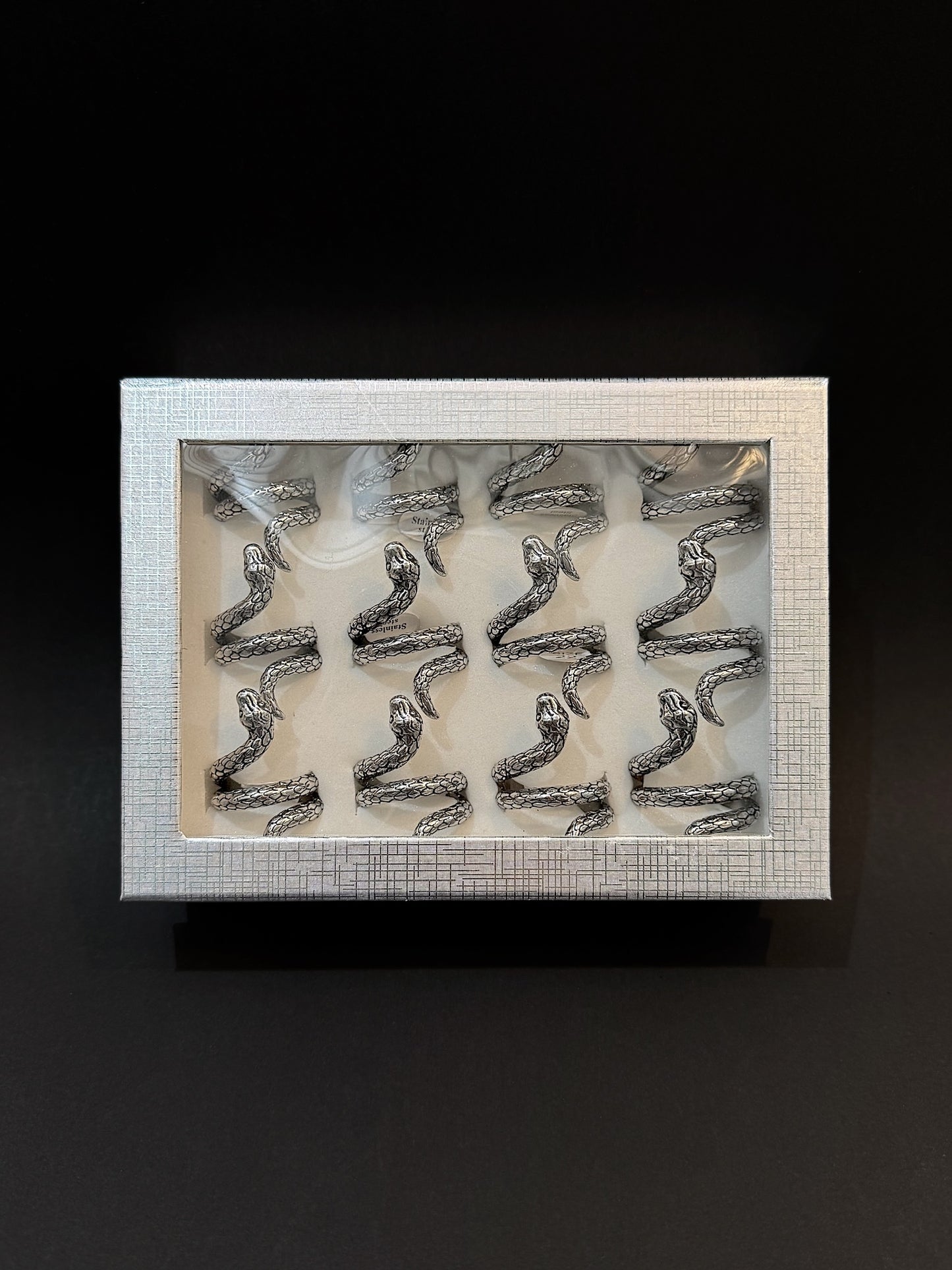 Anillo de hombre en acero vikingo #796