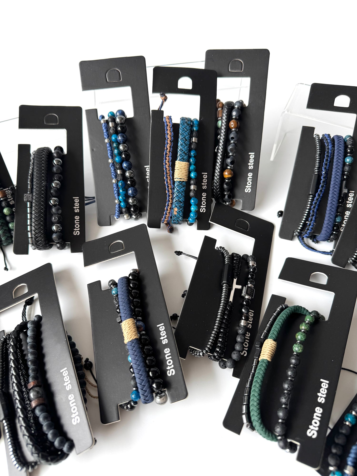 Pulseras & Conjuntos de piedra alta calidad