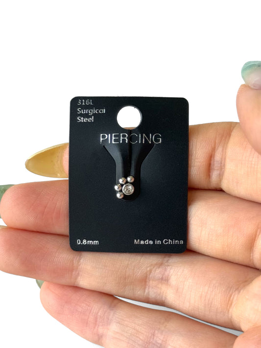 Piercing Acero_Recto #24