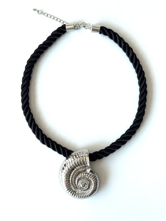 Collar de Concha #Plateado