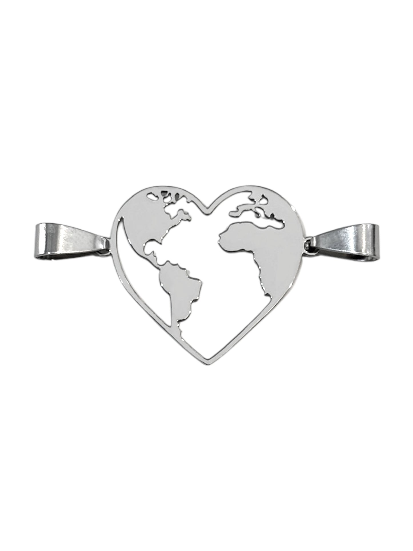 Colgante #428 corazón planeta