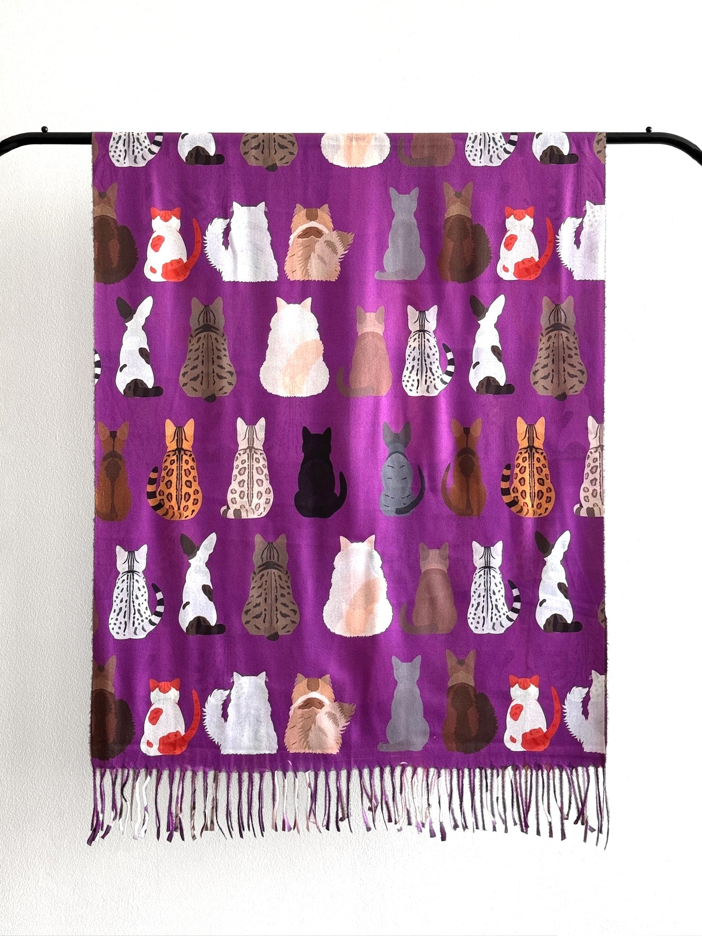 Bufanda de Gato #8 Violeta