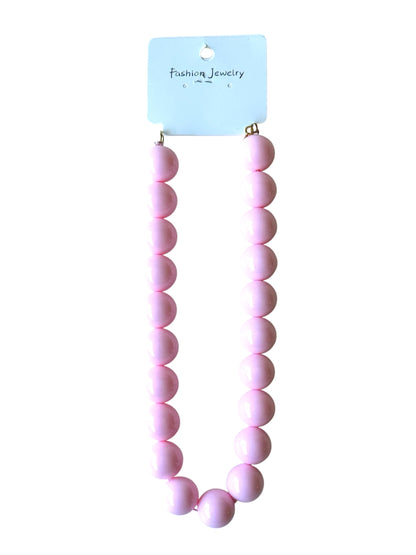 Collar Chicle 20mm #13 rosado pastel