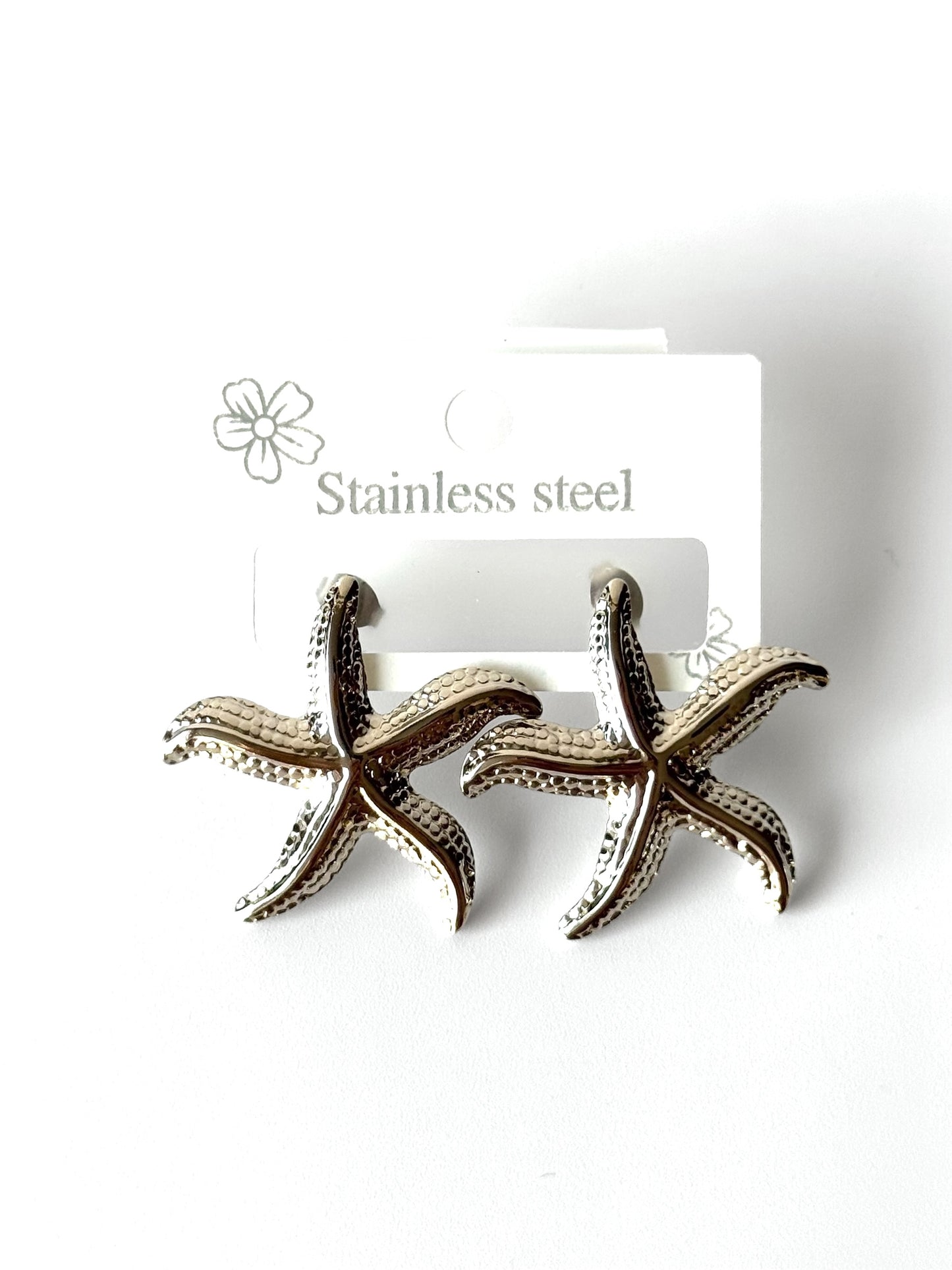 Aros de acero modelo #909 plateado