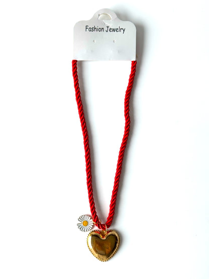 Collar de corazón #6