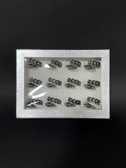 Anillo de hombre en acero vikingo #508