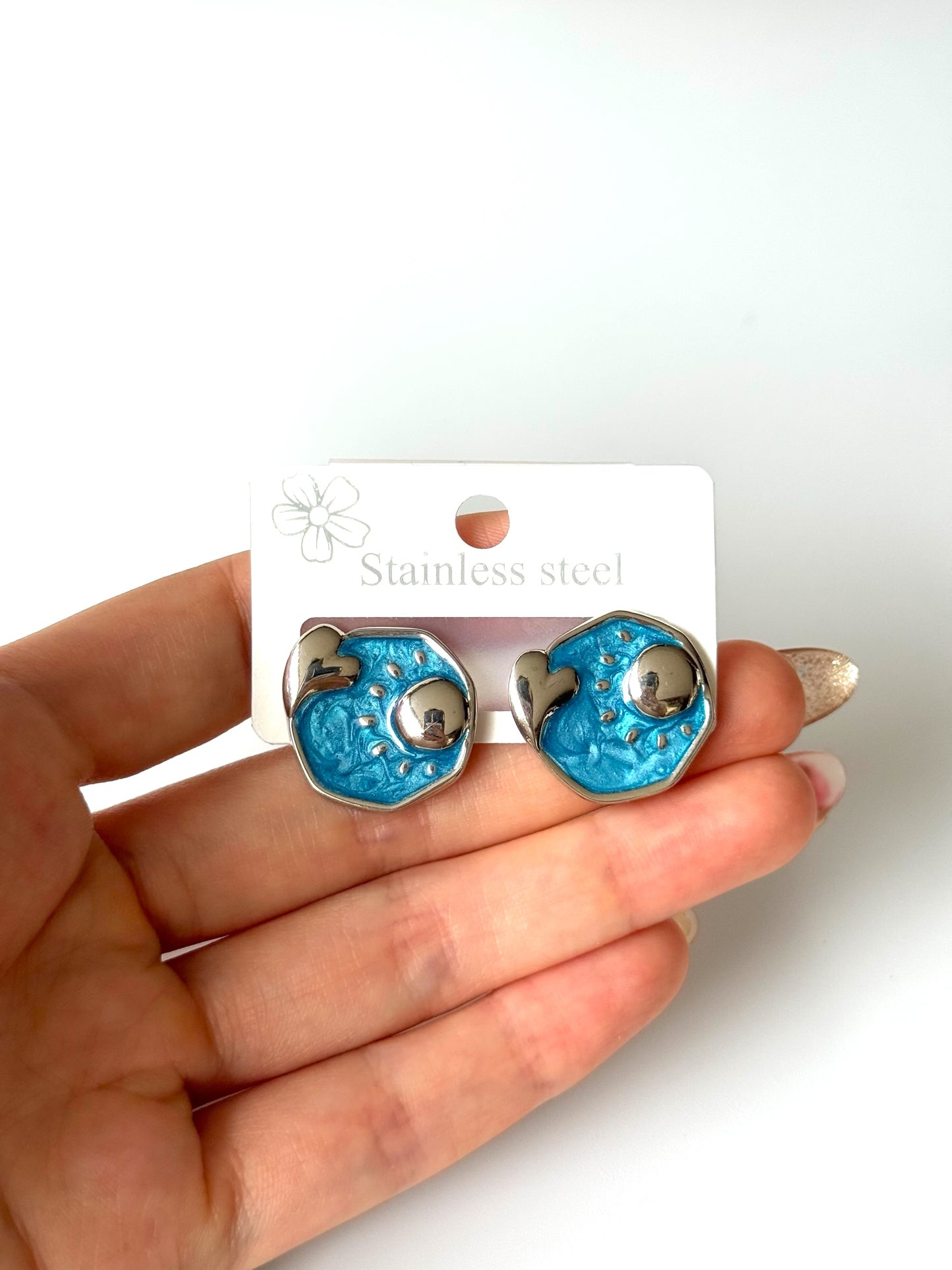Aros de acero modelo #849 (6 unidades)