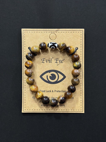 Pulsera de piedras naturales para hombre #5129