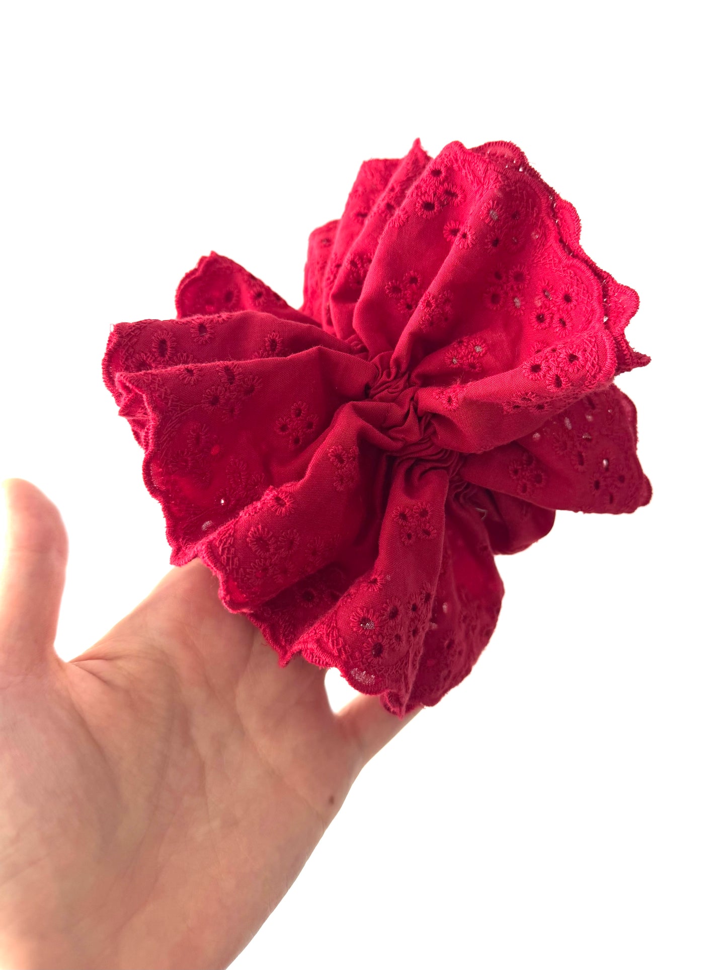 Scrunchies Broderie 10# (Docena)