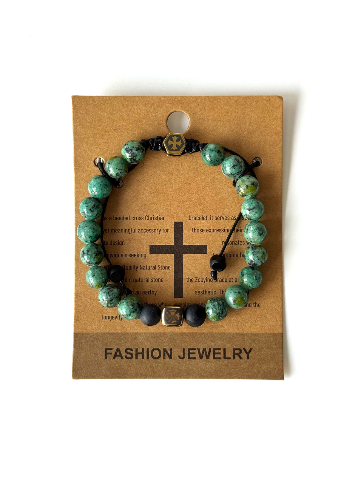 Pulsera de piedras naturales para hombre #51271