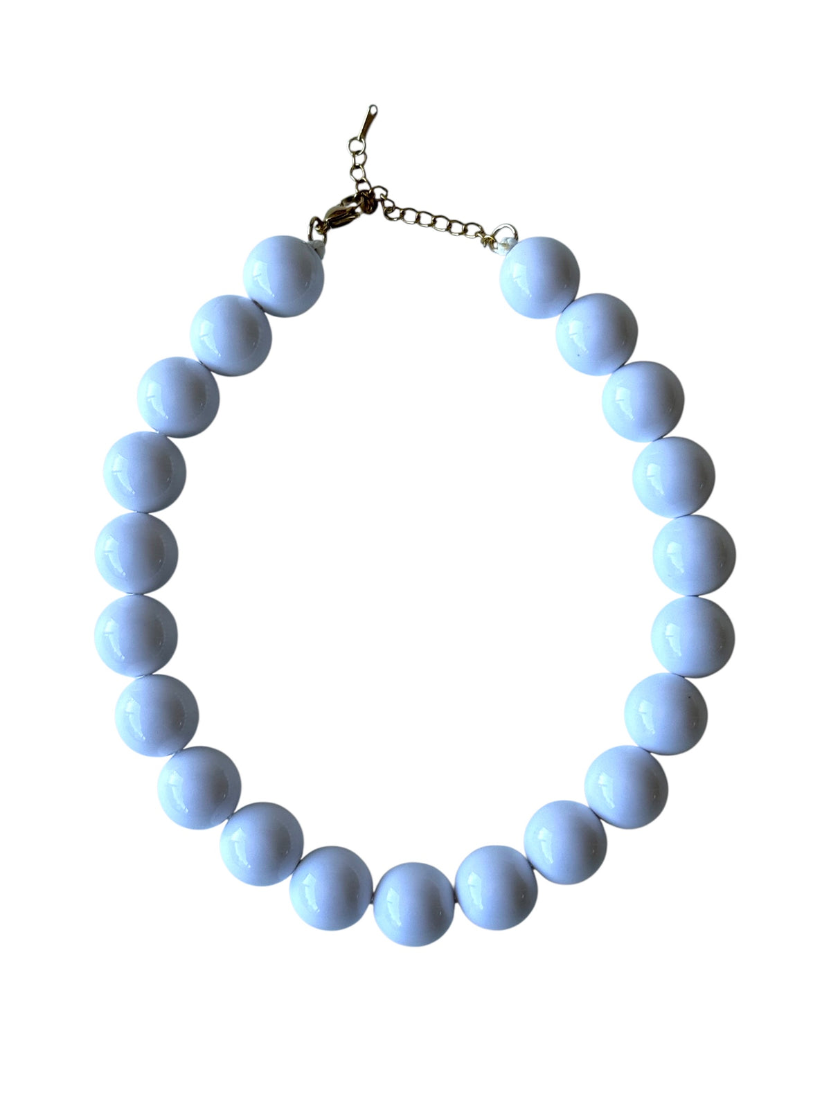Collar Chicle 20mm #8 blanco