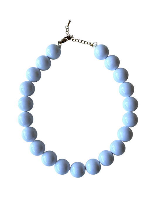 Collar Chicle 20mm #8 blanco