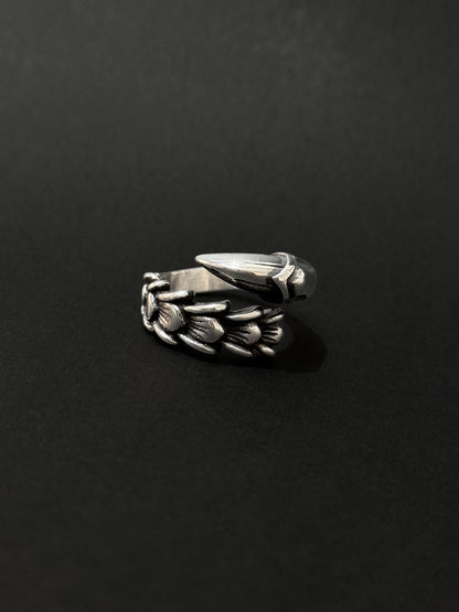 Anillo de hombre en acero vikingo #508