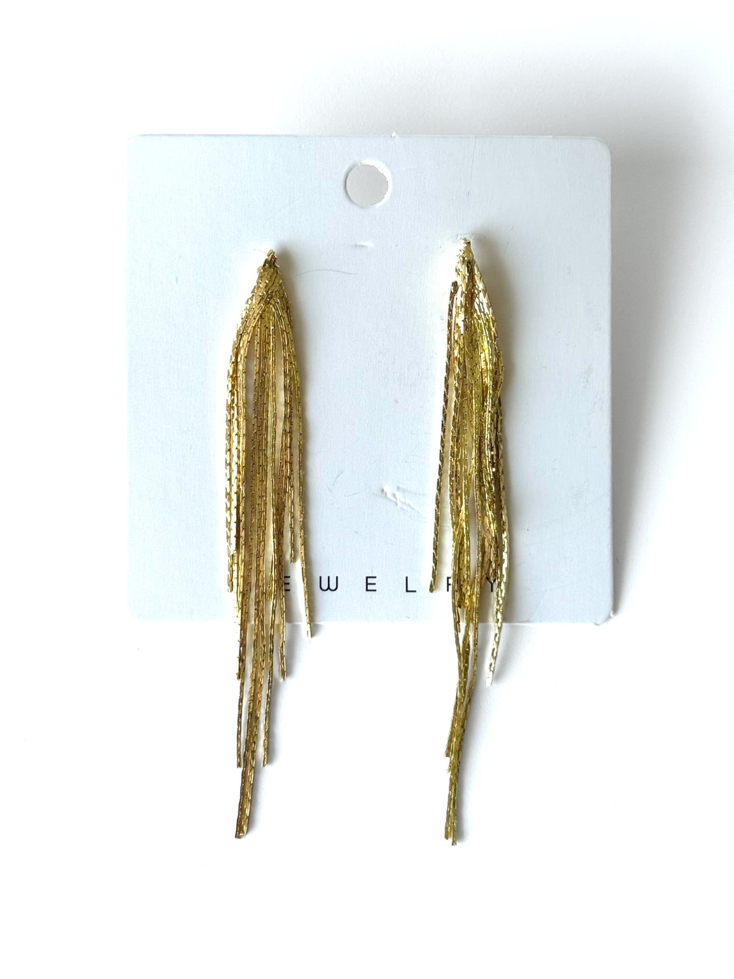 Aros de acero modelo #1017 dorado