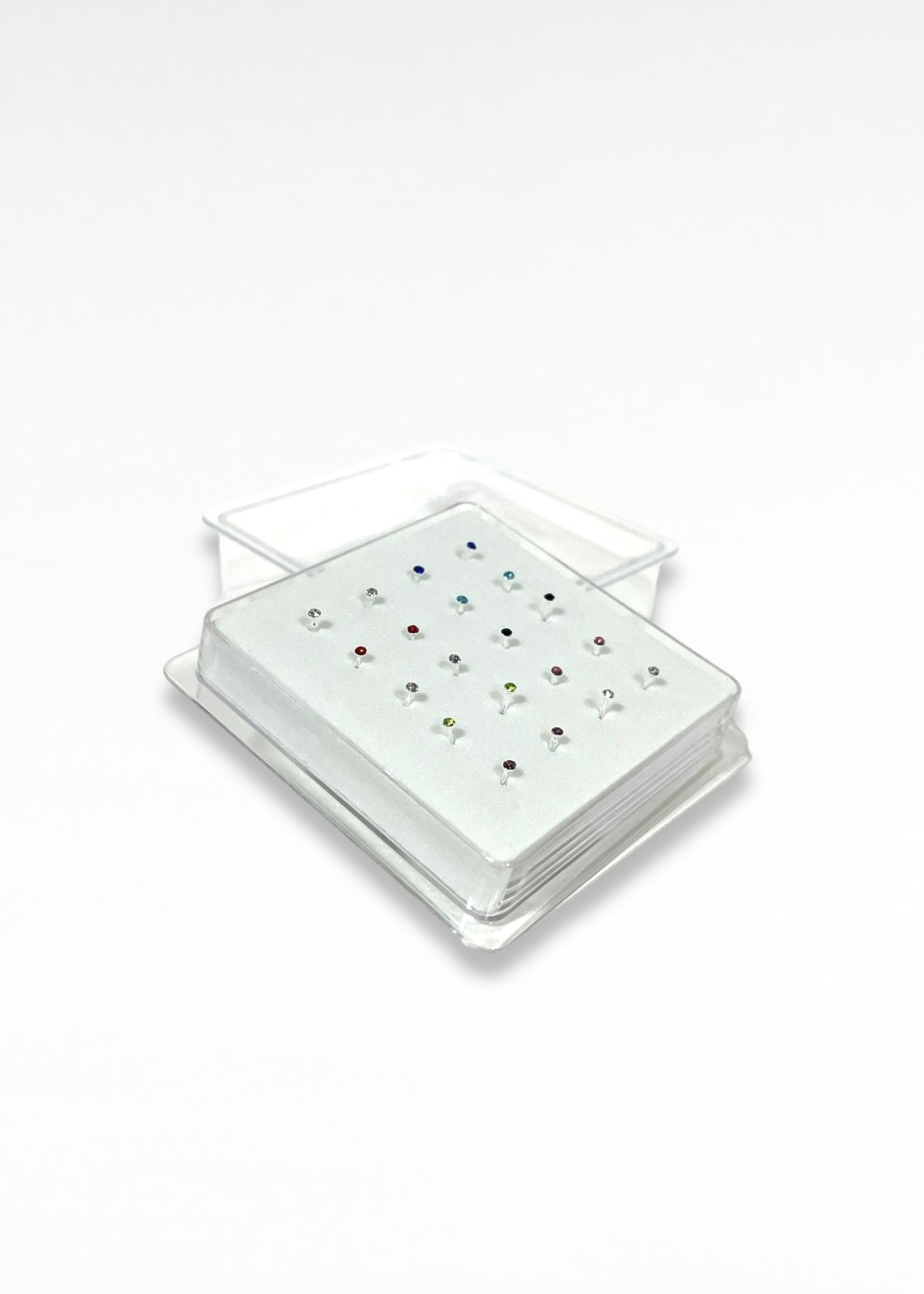 Plata 925_Puntos de colores pequeños