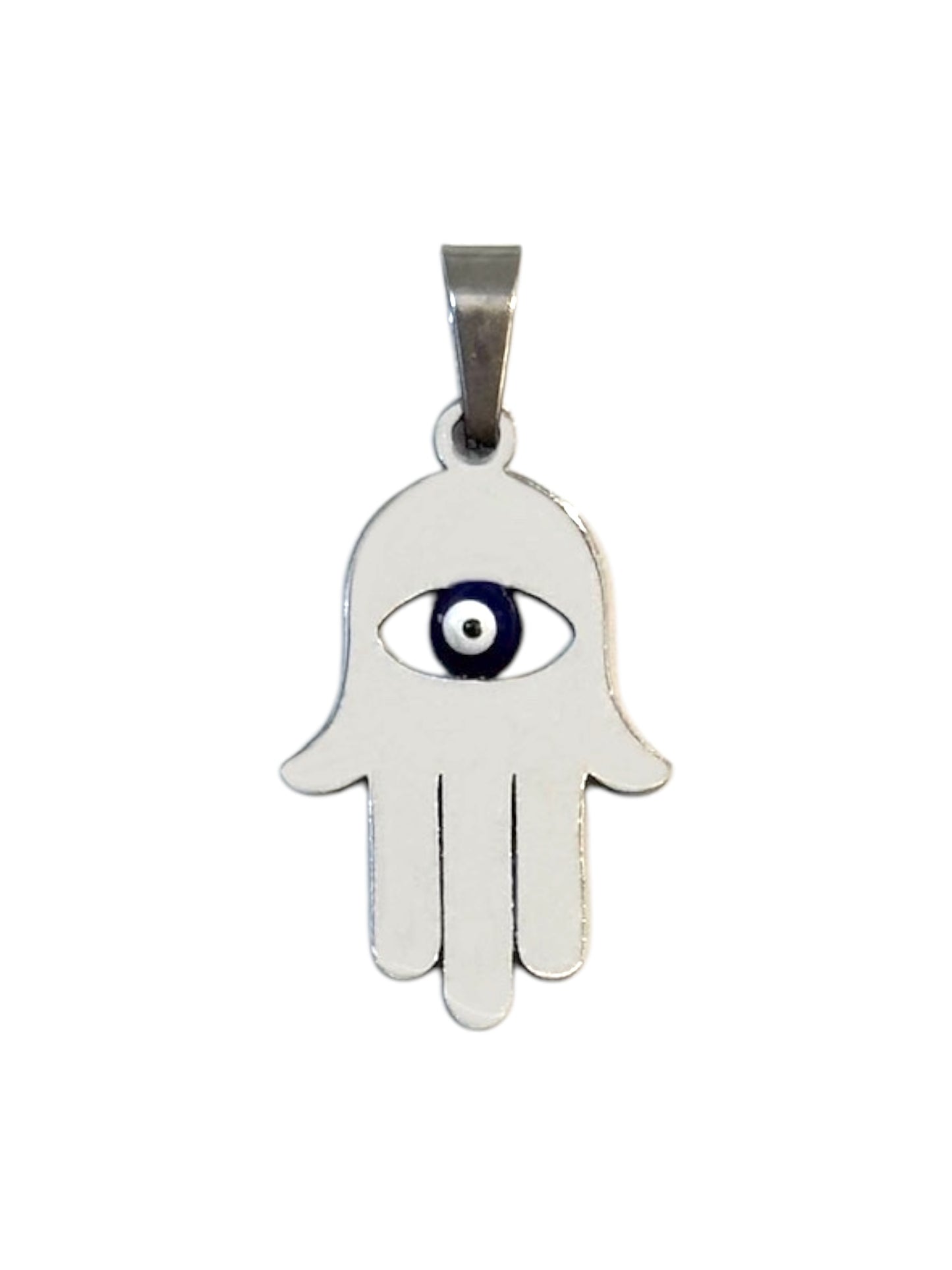 #Ojo Turco Mano Plateado