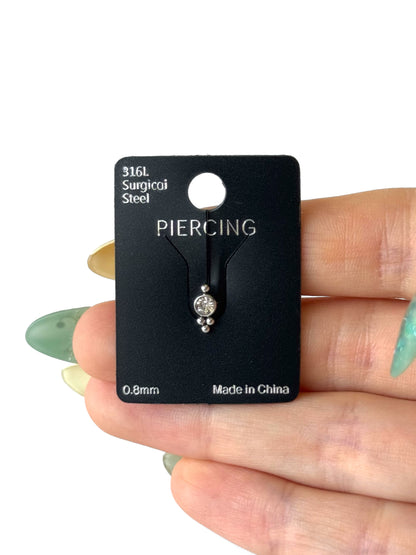 Piercing Acero_Recto #21