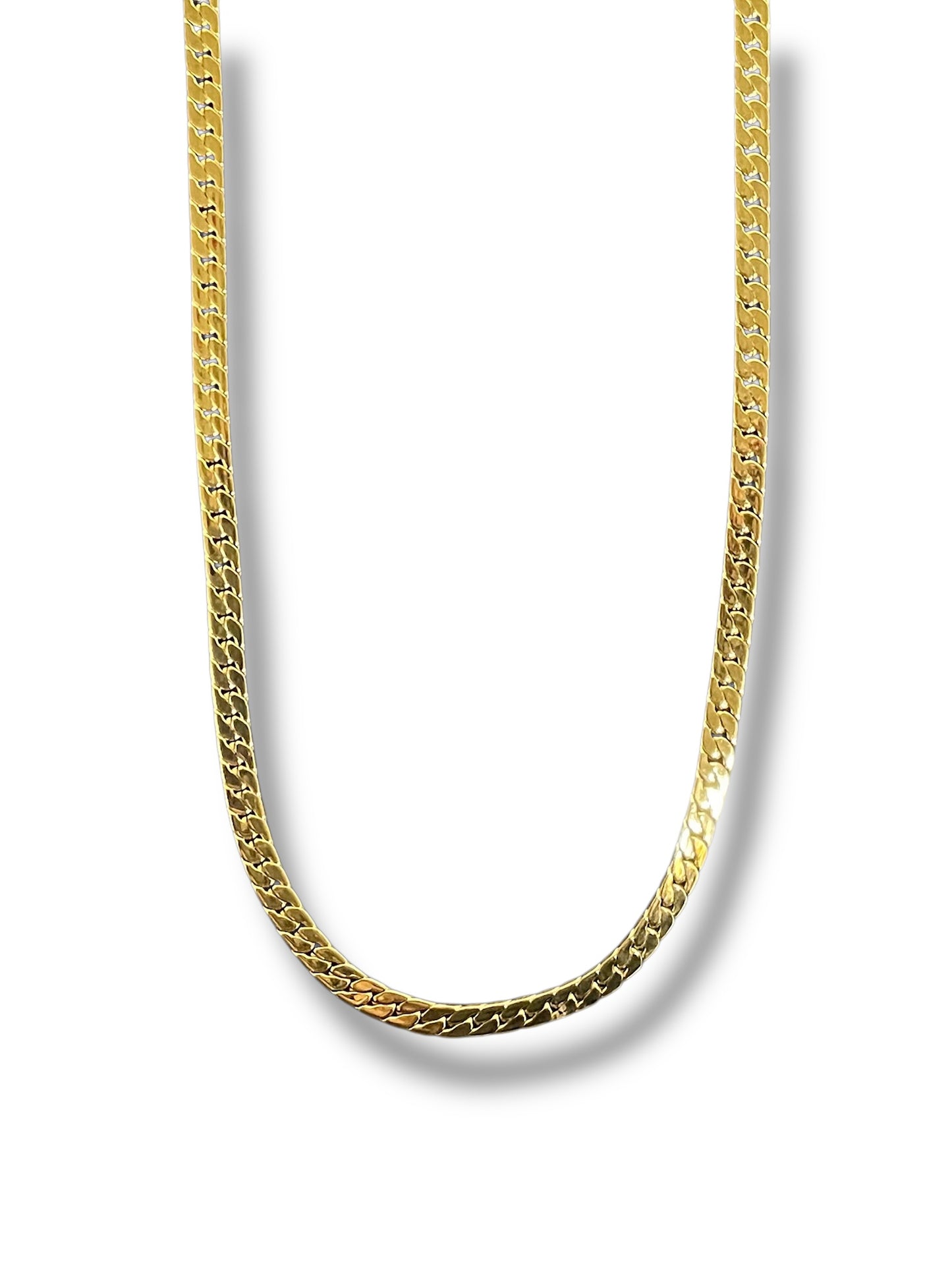 Cadena Piel de Serpiernte_Dorado 6mm B-4