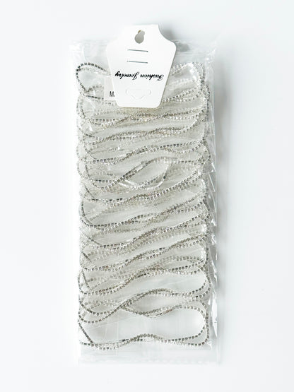 Strass Doble Espiral Elasticada