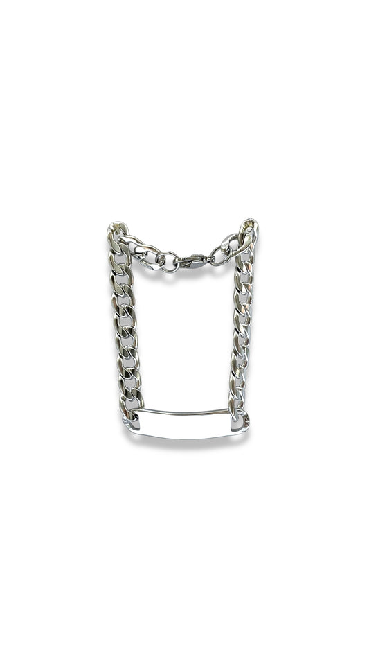 Pulsera de cadena de acero modelo #1_ 9mm A-2