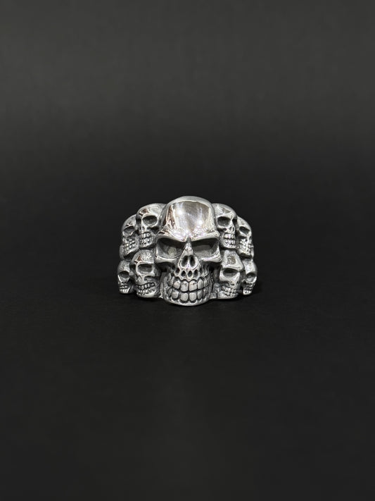 Anillo de hombre en acero vikingo #567