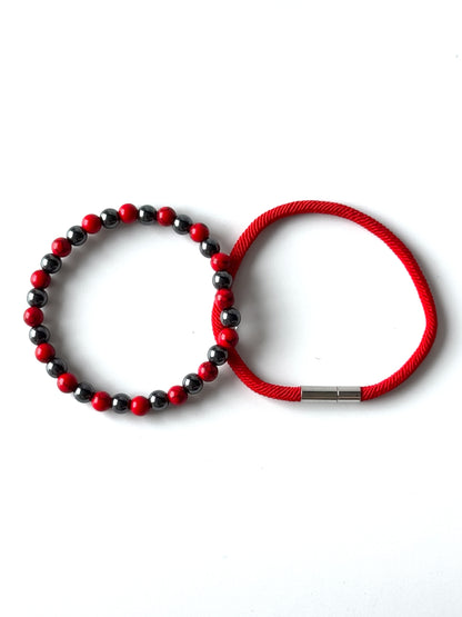 Pulsera roja para hombre #2