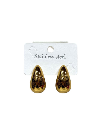 Aros de acero modelo #645 dorado