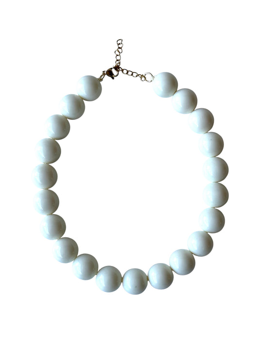 Collar Chicle 20mm #1 crema