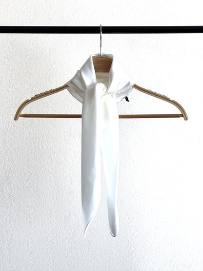 Pañuelo color liso #16 Blanco frío