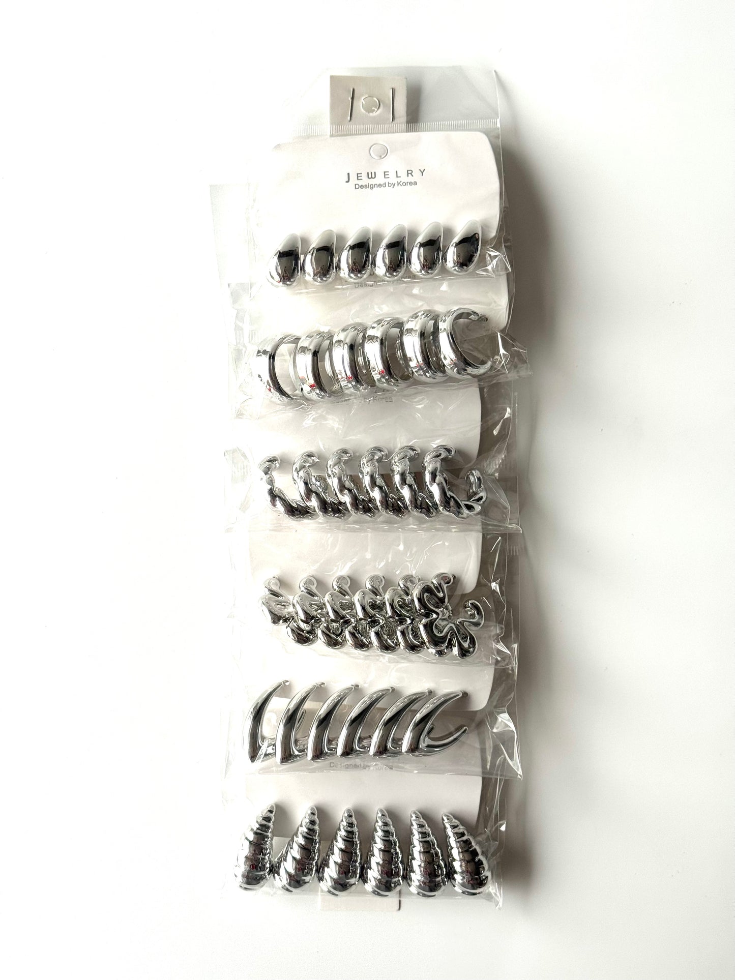 Oferta aros de fantasía #Plateado