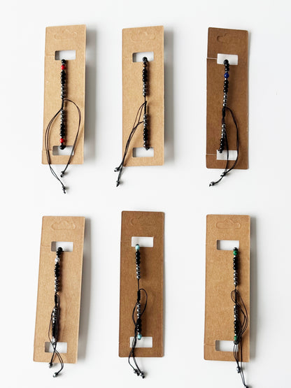 Pulsera piedras de colores