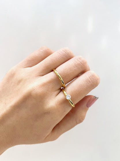 #38 ARGOLLA DOBLE LISA D