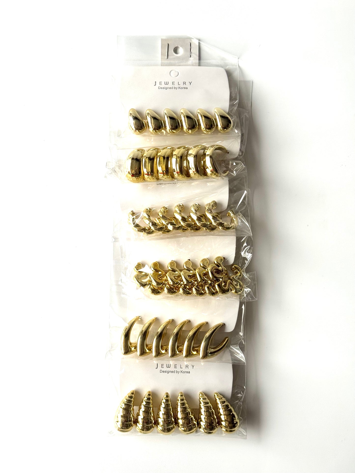 Oferta aros de fantasía #Dorado